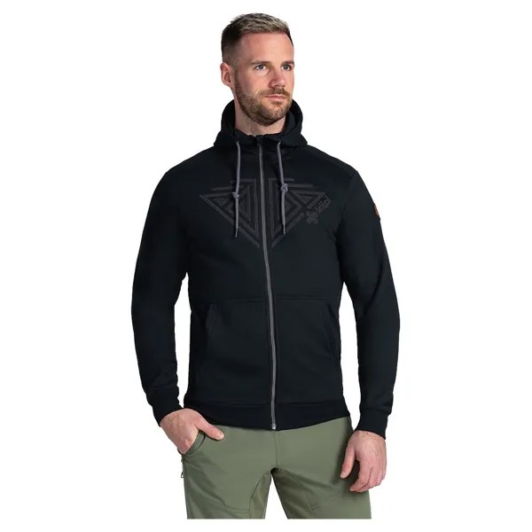 Толстовка Kilpi Adelan Full Zip, черный