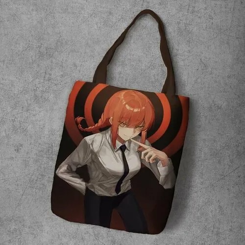 Сумка шоппер Anime Dakimakura, фактура рельефная, мультиколор