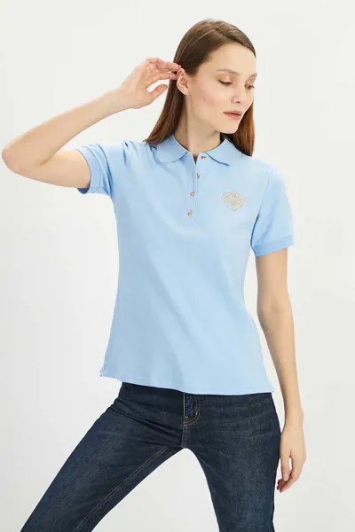 Футболка женская Baon B201201 голубая 2XL