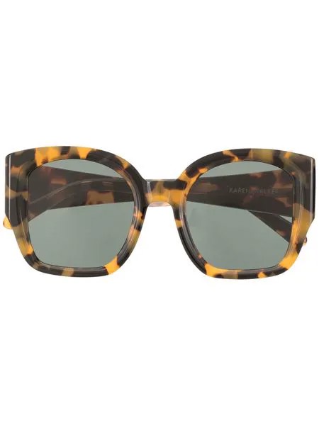 Karen Walker солнцезащитные очки Checkmate Alternative-Fit