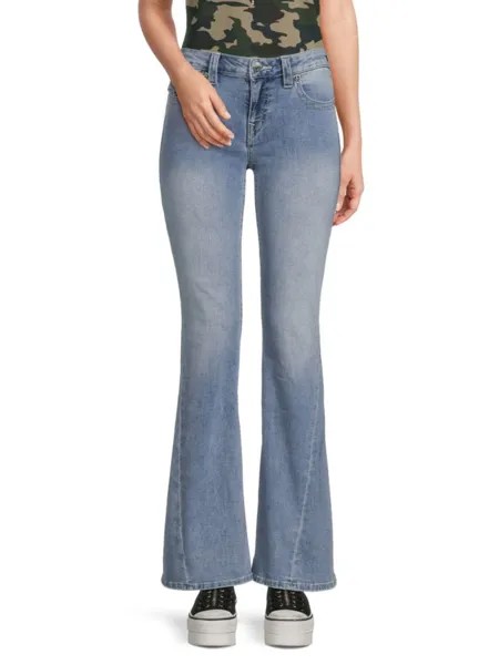 Джинсы Joey Bootcut с низкой посадкой и потертостями True Religion, цвет Peak Spot
