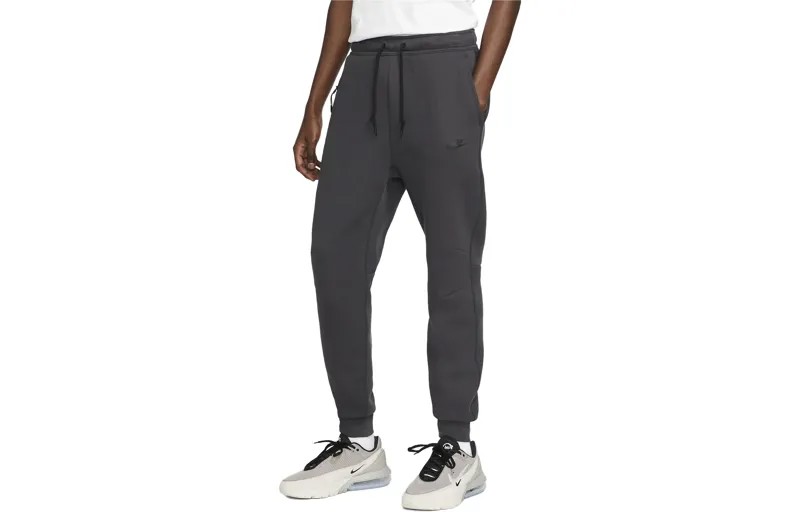 Мужские трикотажные спортивные штаны Nike, цвет Anthracite