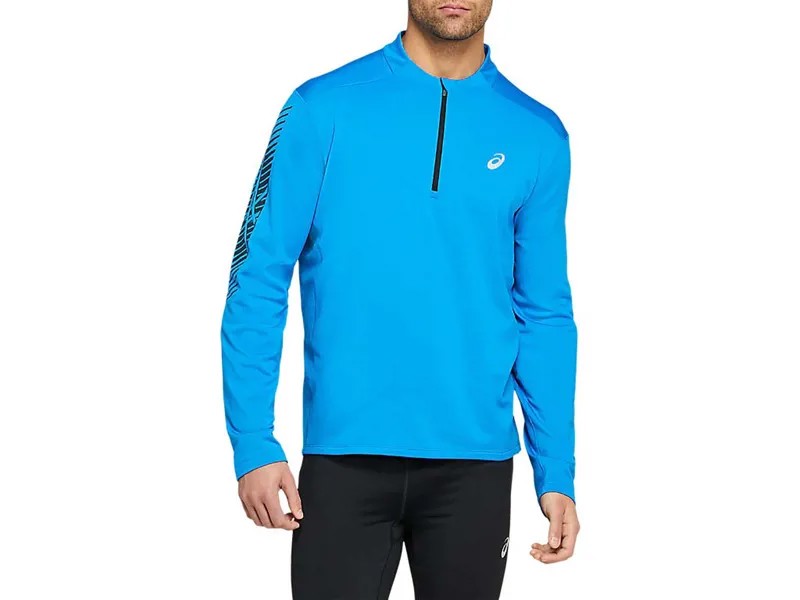 Лонгслив мужской Asics 2011B051 синий XS