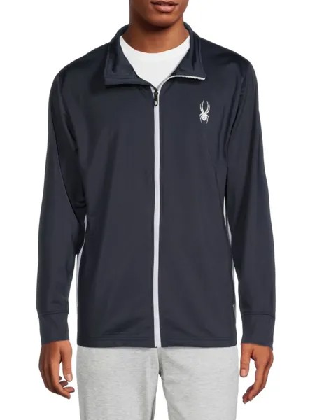 Спортивная куртка с логотипом Spyder, цвет Frontier Blue