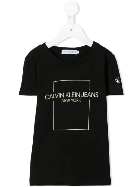 Calvin Klein Kids футболка с логотипом