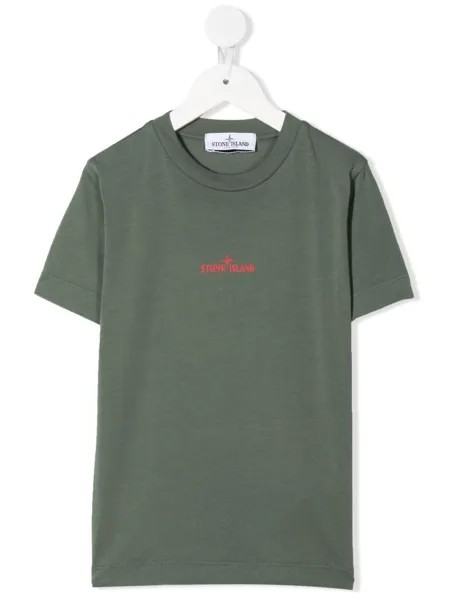 Stone Island Junior футболка с логотипом