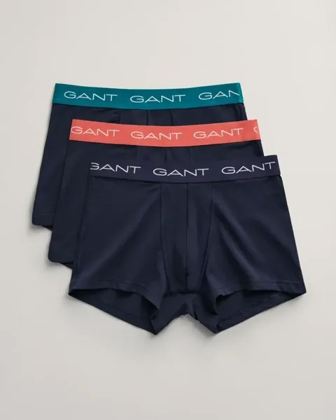 Gant Trunk (3 шт.), логотипы GANT на эластичном поясе, синий