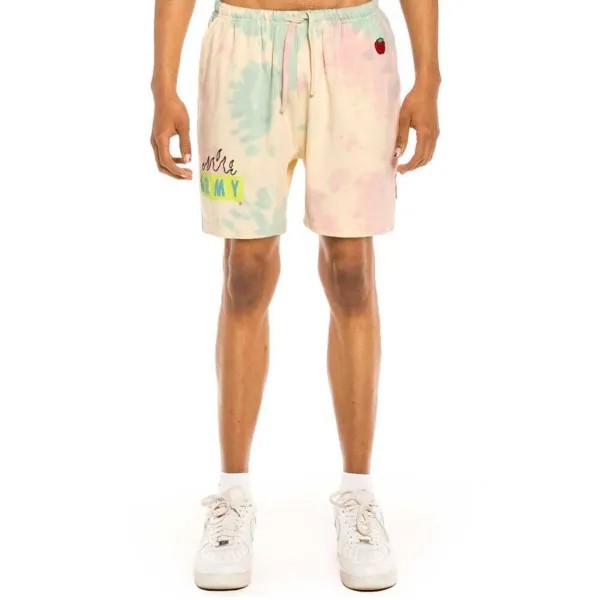 Шорты Grimey Trespass Tie&Dye sweat, желтый