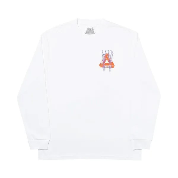 Лонгслив Palace Pair Of Hippys Long-Sleeve 'White', белый