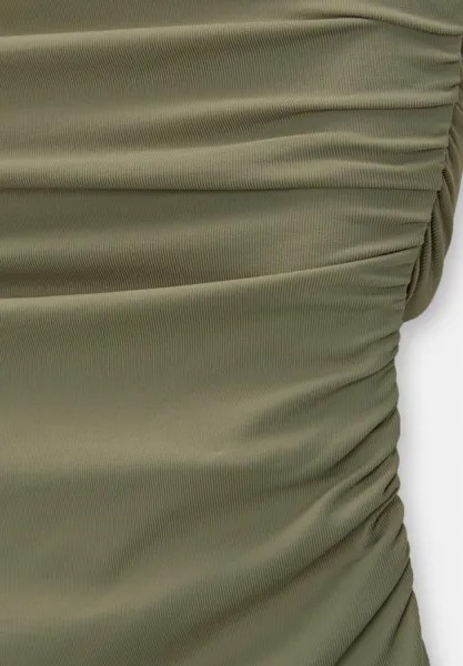 Топ GATHERED BANDEAU PULL&BEAR, хаки