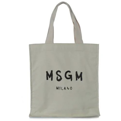 Сумка-шопер MSGM 3240MZ44 белый+принт UNI