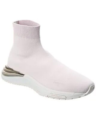 Женские кроссовки Ferragamo Ninette Knit Sock серые 8C