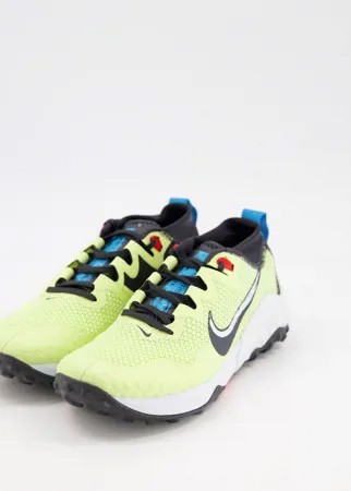 Желтые кроссовки Nike Running Wildhorse 7-Желтый