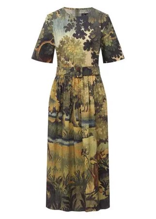 Хлопковое платье Oscar de la Renta