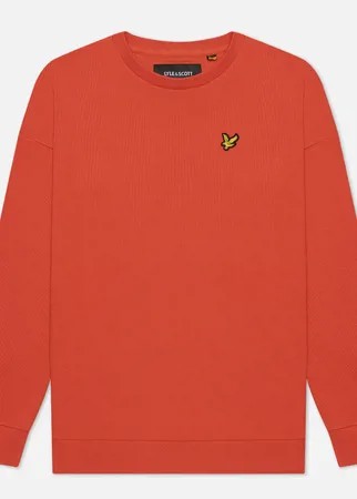 Женская толстовка Lyle & Scott Oversized, цвет оранжевый, размер S