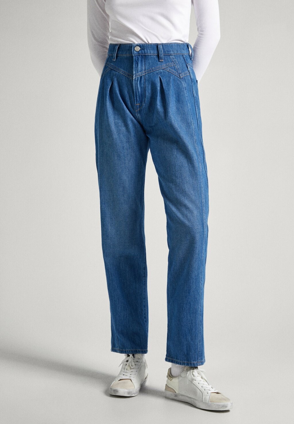 Прямые джинсы RELAXED Pepe Jeans, синий деним