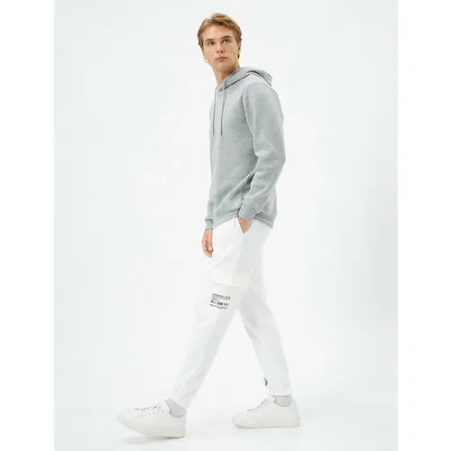 Брюки спортивные KOTON, размер XL, белый