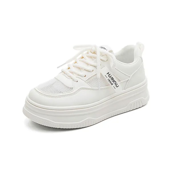 Кроссовки HUANQIU Skateboarding Shoes Women's Low-top White, цвет Off-white