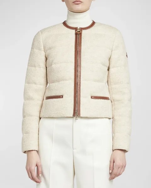 Пуховик Serinde из букле Moncler, цвет Miscellaneous