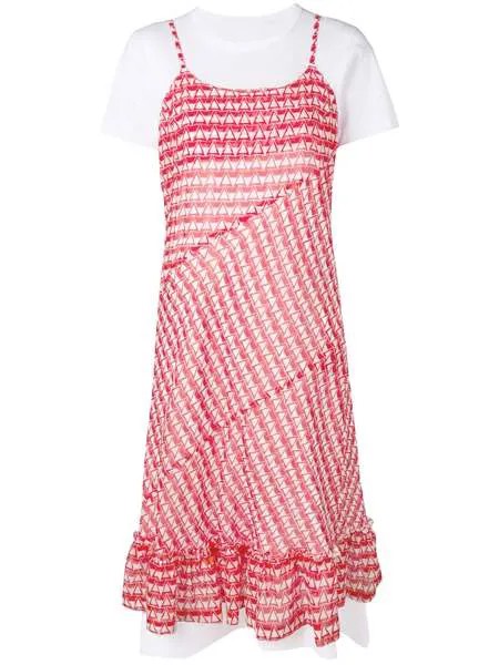 Comme Des Garçons Comme Des Garçons топ на бретельках с принтом