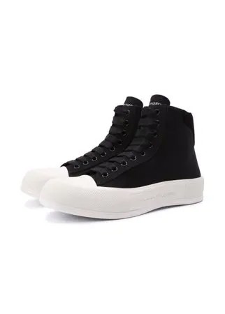 Текстильные кеды Alexander McQueen