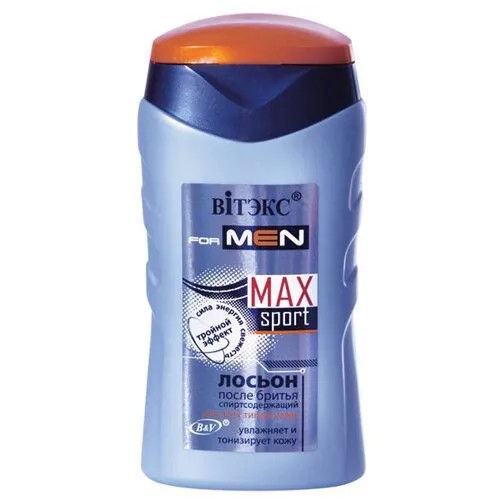 Max Sport Лосьон после бритья для всех типов кожи Витэкс, 150 мл