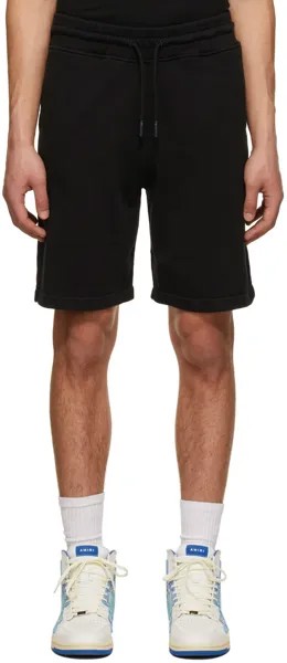 Черные шорты с крестом Marcelo Burlon County of Milan