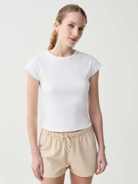 Незаменимые шорты из хлопка с кулиской Ovs, цвет beige