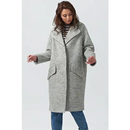 Пальто  FLY, размер 52, серый