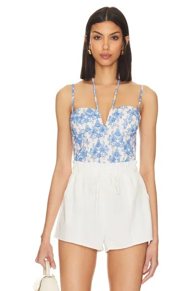 Топ superdown Alexandria Corset, цвет Blue Multi