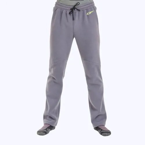Термобелье брюки Dragonfly, флис, быстросохнущее, влагоотводящий материал, размер S, серый