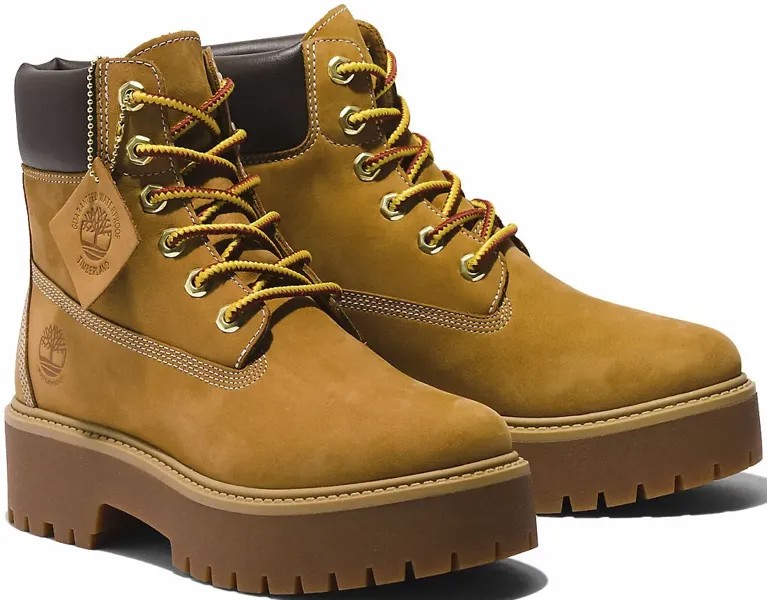 Ботинки Timberland на шнуровке 