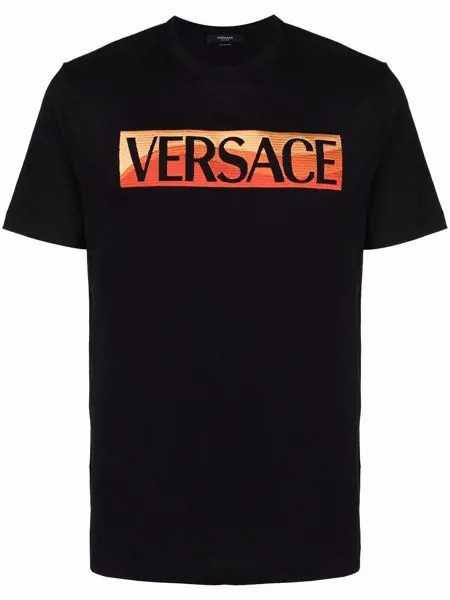 Versace футболка с логотипом