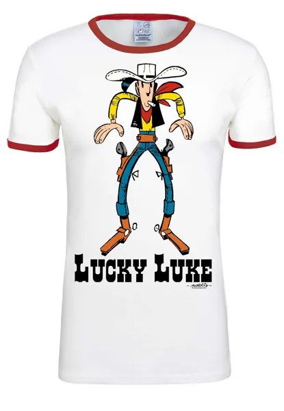 Футболка Logoshirt LUCKY LUKE, белый