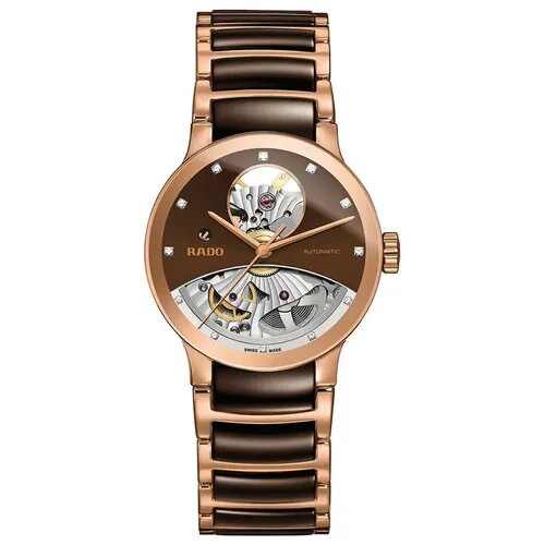 Наручные часы RADO Наручные часы Rado 01.734.0248.3.071, золотой, коричневый
