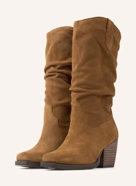 Ботинки BRONX Stiefelette Fu-Zzy, коричневый
