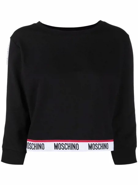 Moschino толстовка с логотипом