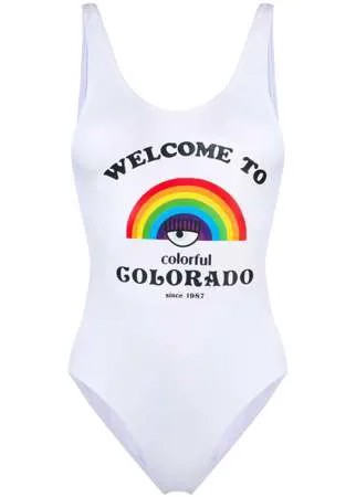 Chiara Ferragni купальник 'Welcome To Colorado'
