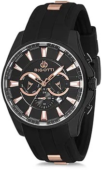 Fashion наручные  мужские часы BIGOTTI BGT0251-5. Коллекция Milano