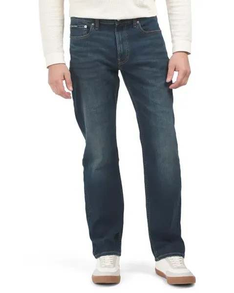Прямые джинсы Hs Calvin Klein Jeans, темно-синий