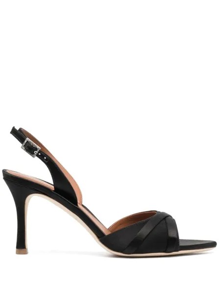 Malone Souliers босоножки с открытым носком, черный