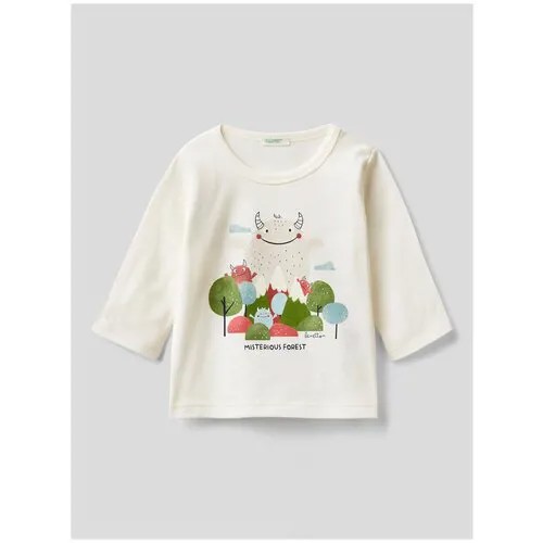 Лонгслив United Colors of Benetton для новорожденных 22A_3ATNA101K_036_56