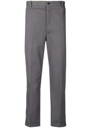 Thom Browne однотонные брюки чинос