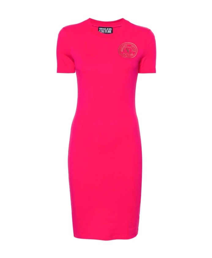 Платье Versace Jeans Couture, розовый