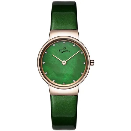 Наручные часы F.Gattien, зеленый