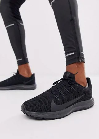 Черные кроссовки Nike Running Quest 2-Черный
