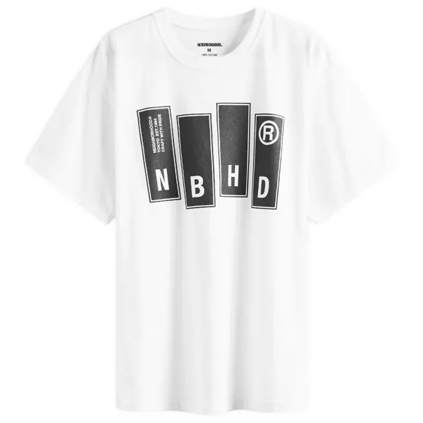 Футболка Neighborhood 26 Printed T-Shirt, белый