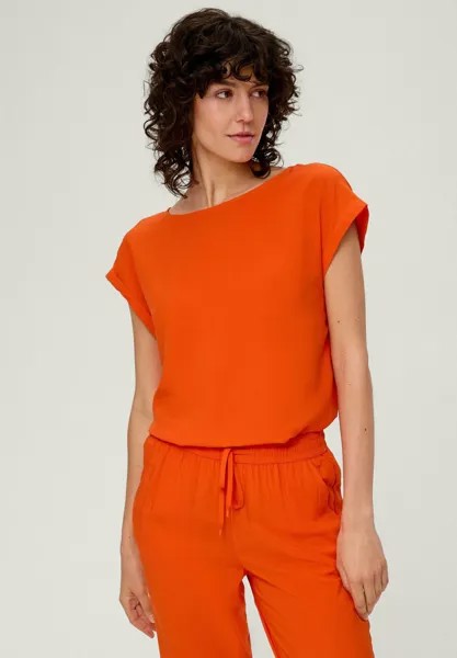 Блузка s.Oliver, цвет dunkelorange