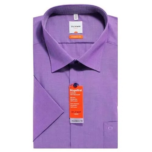 Мужская сорочка фиолетовая Olymp 13021283