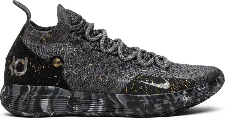 Кроссовки Nike Zoom KD 11 'Gold Splatter', золотой